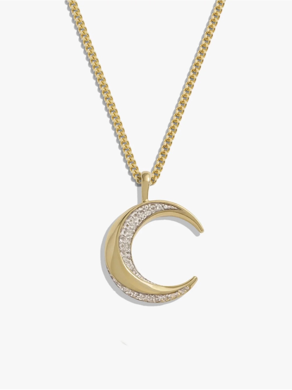 Awe twisted moon necklace TAKING THIS OFF MY POSHMARK TOM BUY IF INTERESTED!! - Picture 2 of 4